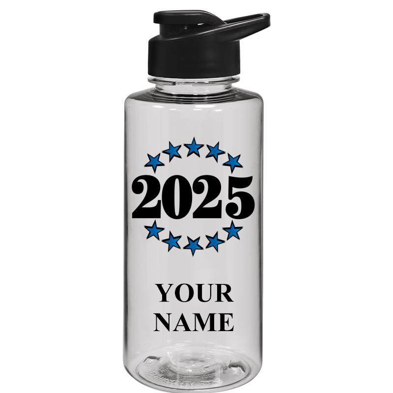 WATER BOTTLE 36OZ CLEAR