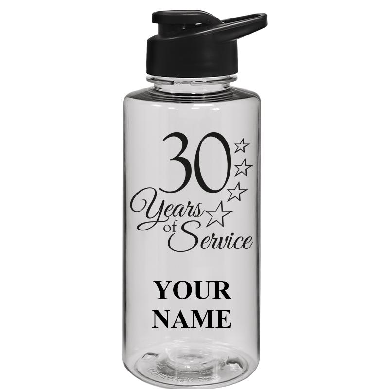 WATER BOTTLE 36OZ CLEAR