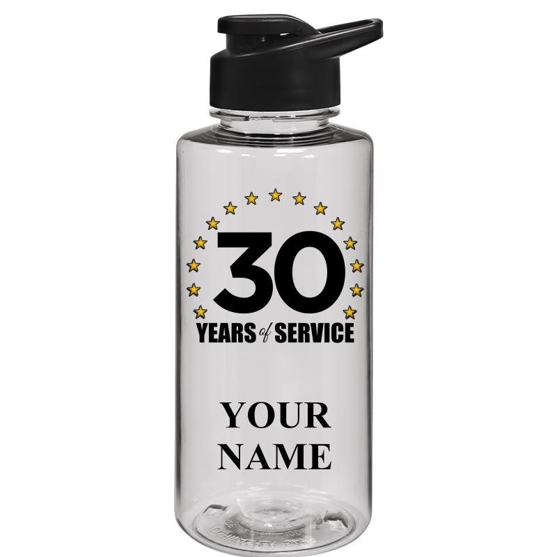 WATER BOTTLE 36OZ CLEAR