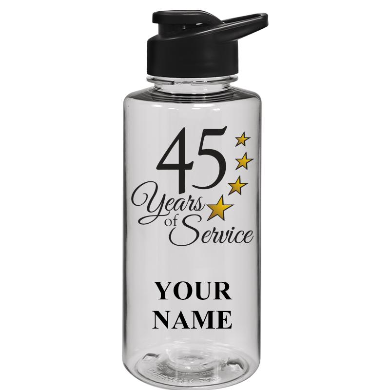 WATER BOTTLE 36OZ CLEAR