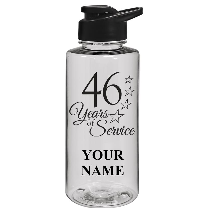 WATER BOTTLE 36OZ CLEAR