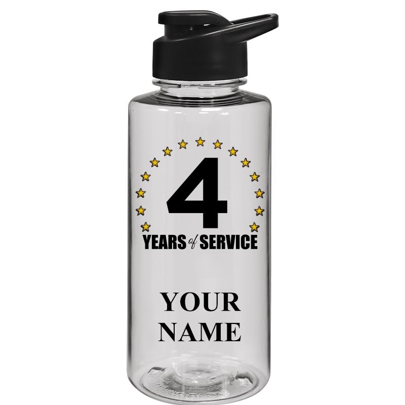 WATER BOTTLE 36OZ CLEAR