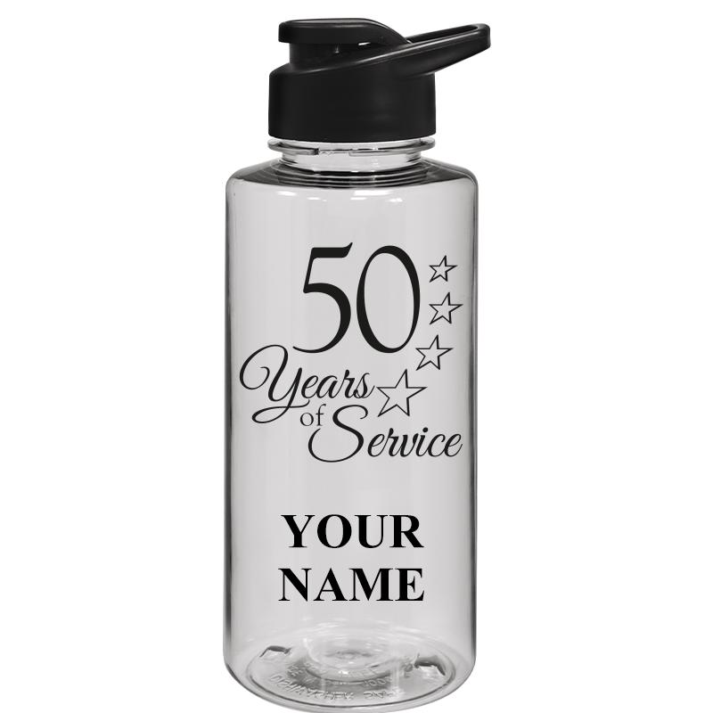 WATER BOTTLE 36OZ CLEAR