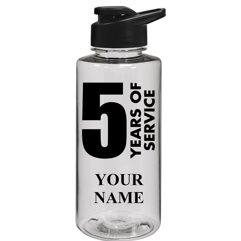 WATER BOTTLE 36OZ CLEAR