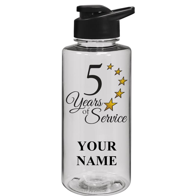 WATER BOTTLE 36OZ CLEAR