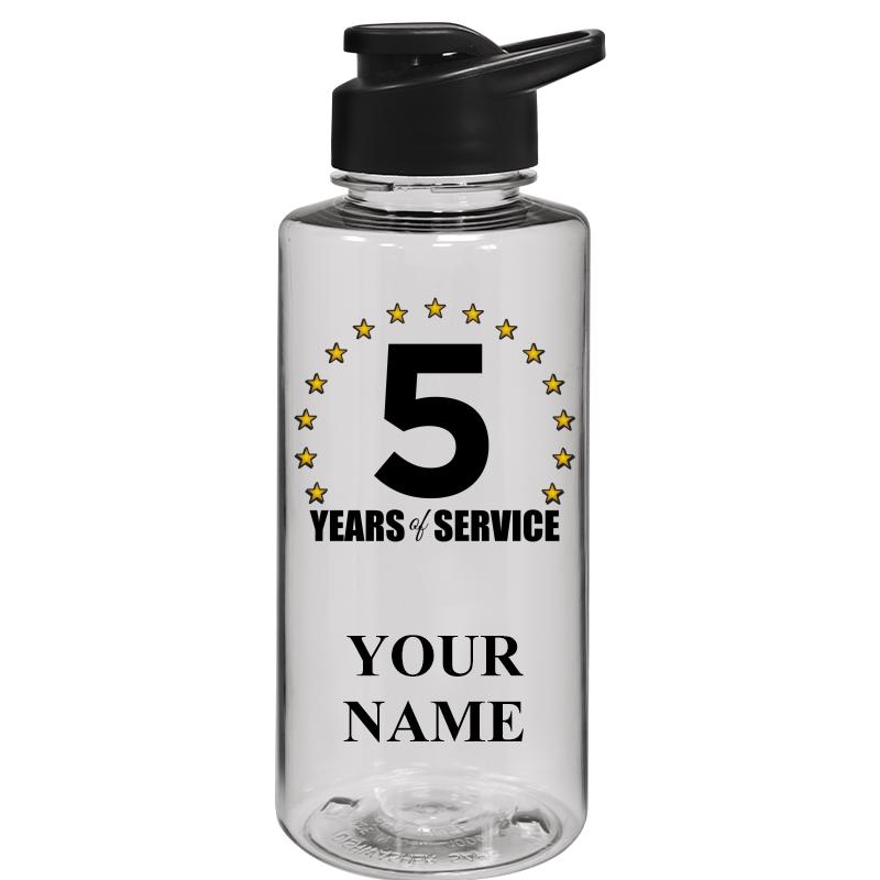 WATER BOTTLE 36OZ CLEAR