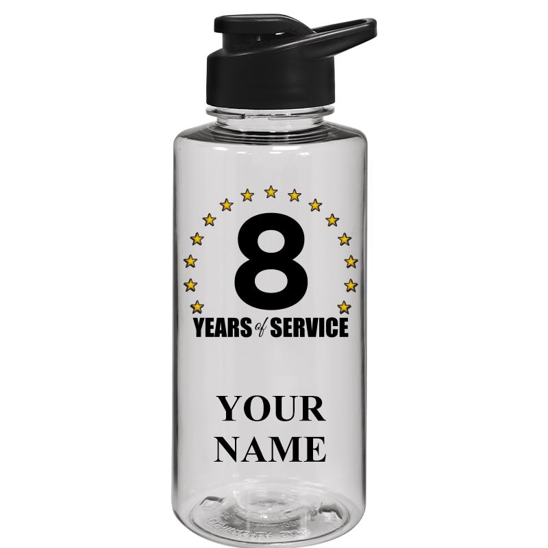 WATER BOTTLE 36OZ CLEAR