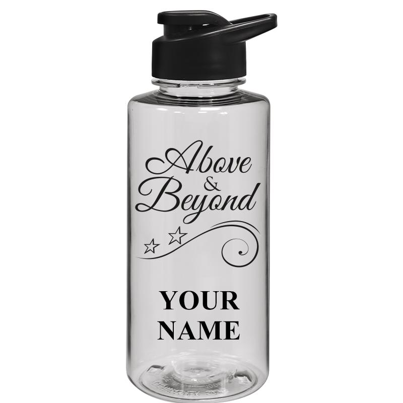 WATER BOTTLE 36OZ CLEAR