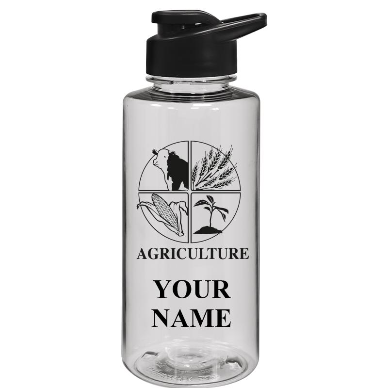 WATER BOTTLE 36OZ CLEAR