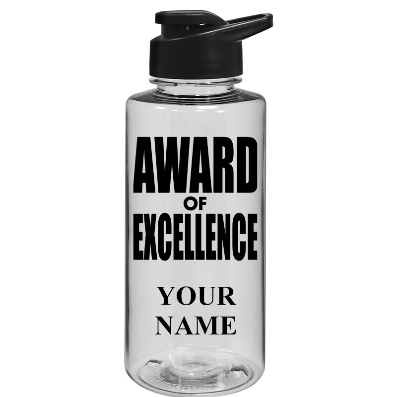 WATER BOTTLE 36OZ CLEAR