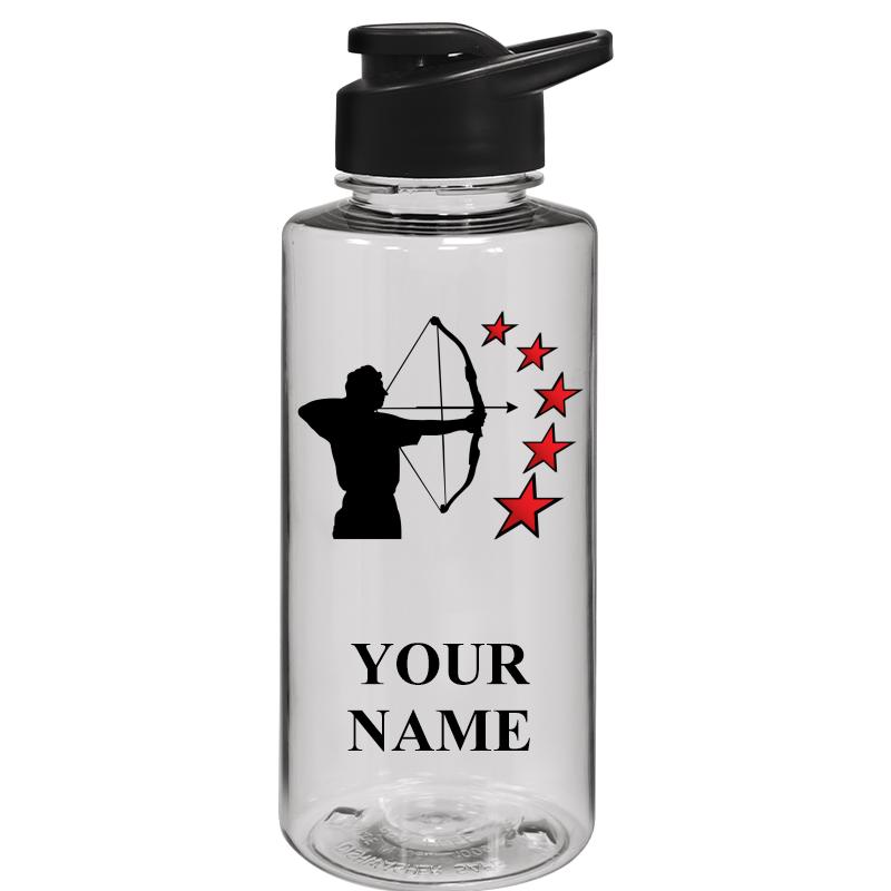 WATER BOTTLE 36OZ CLEAR