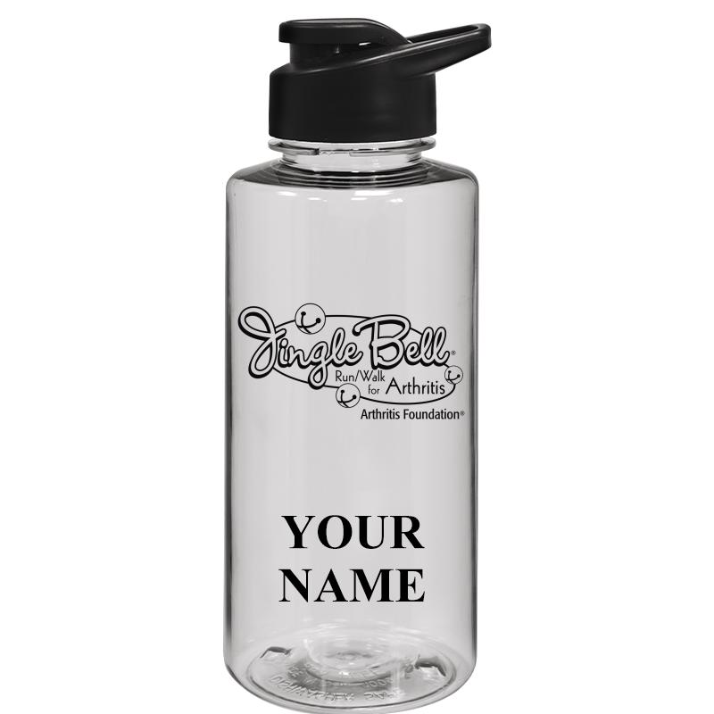 WATER BOTTLE 36OZ CLEAR