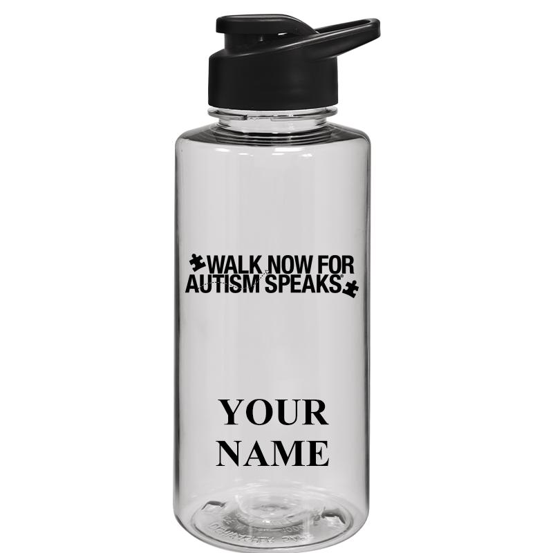 WATER BOTTLE 36OZ CLEAR