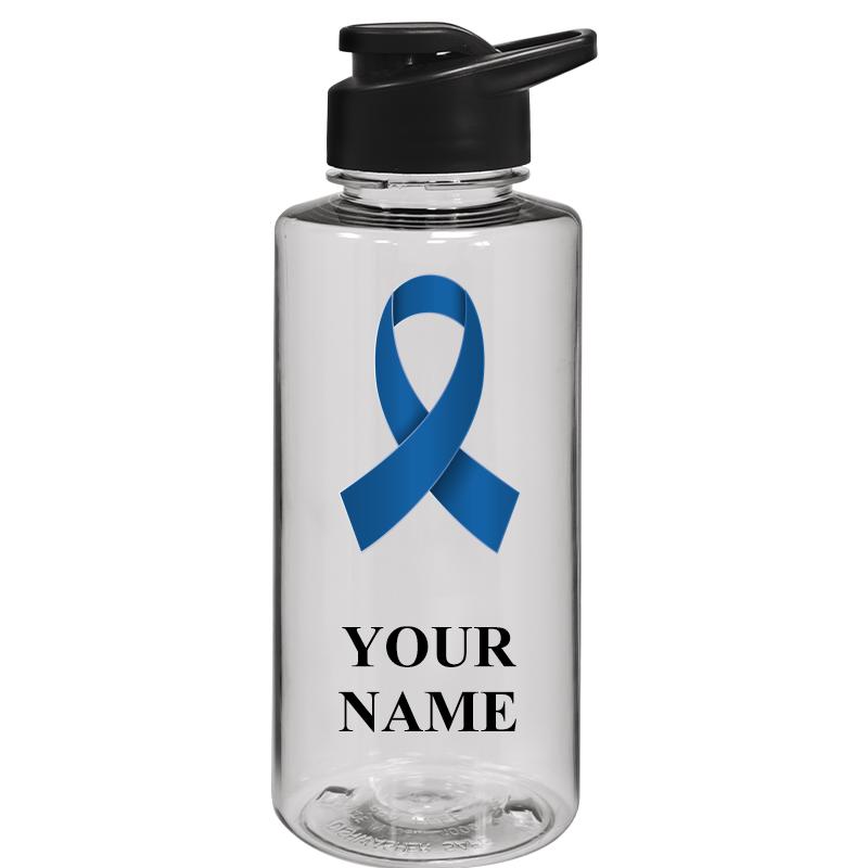 WATER BOTTLE 36OZ CLEAR