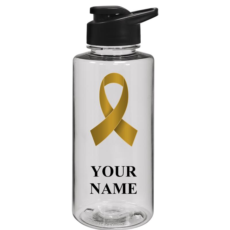 WATER BOTTLE 36OZ CLEAR