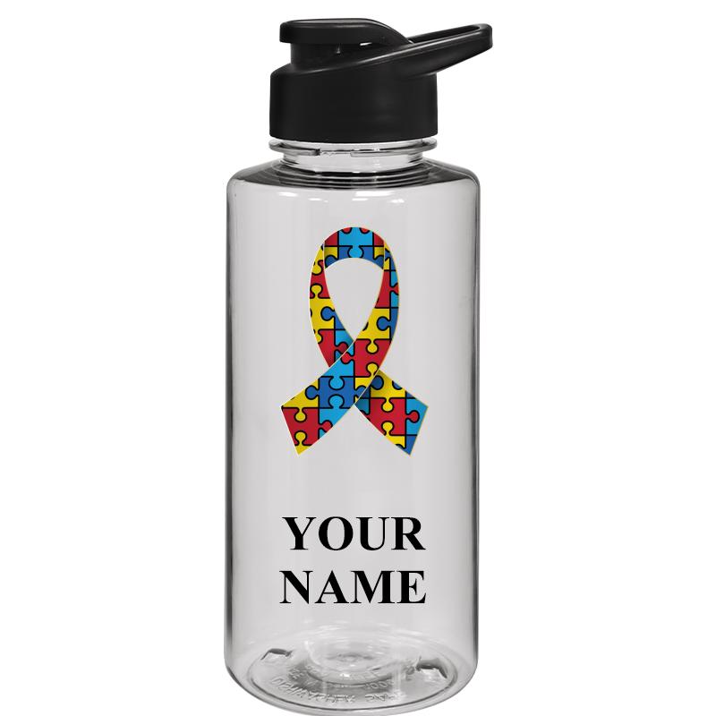 WATER BOTTLE 36OZ CLEAR