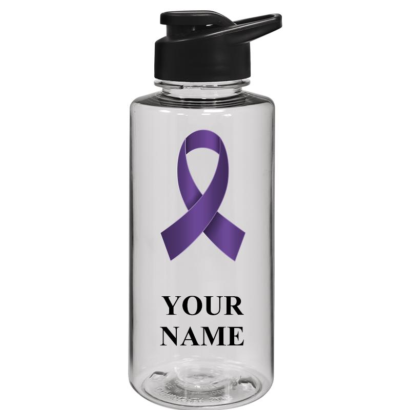 WATER BOTTLE 36OZ CLEAR