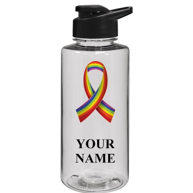 WATER BOTTLE 36OZ CLEAR