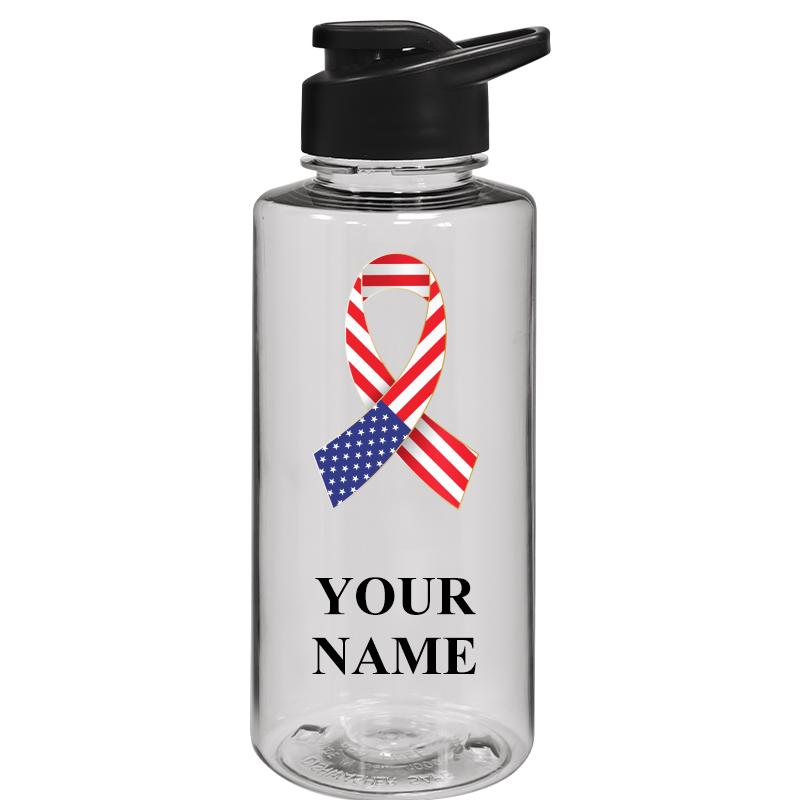 WATER BOTTLE 36OZ CLEAR