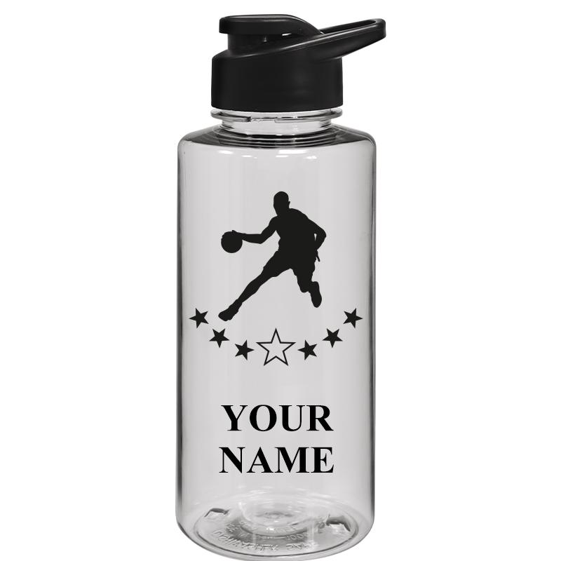 WATER BOTTLE 36OZ CLEAR