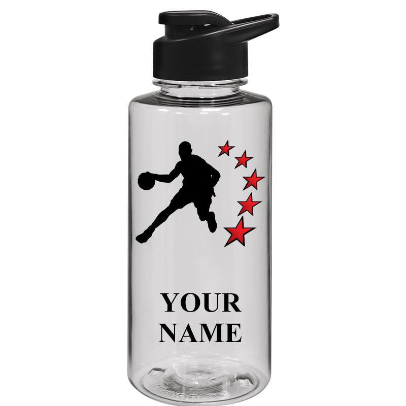 WATER BOTTLE 36OZ CLEAR