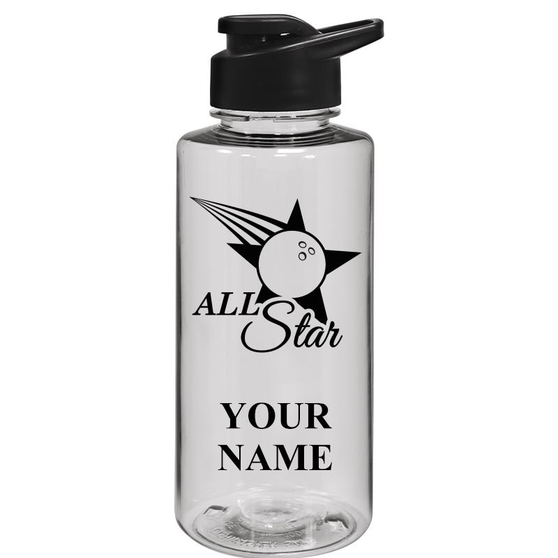 WATER BOTTLE 36OZ CLEAR