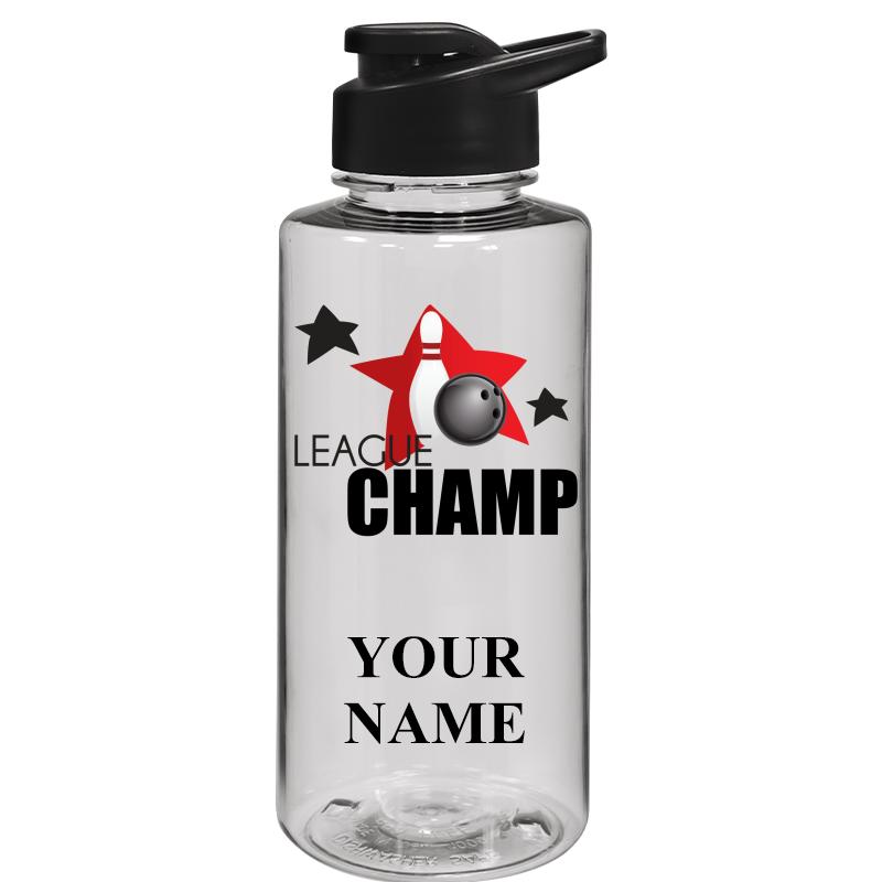 WATER BOTTLE 36OZ CLEAR