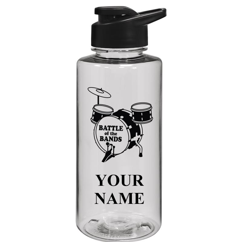 WATER BOTTLE 36OZ CLEAR