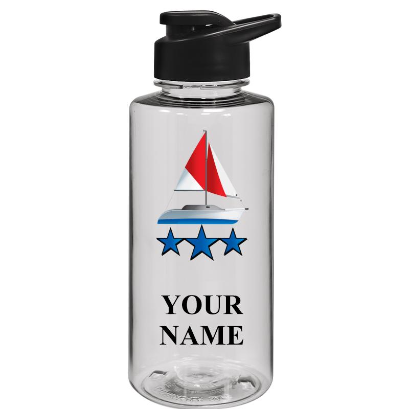 WATER BOTTLE 36OZ CLEAR