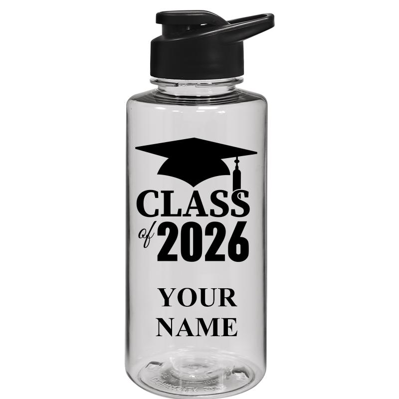 WATER BOTTLE 36OZ CLEAR