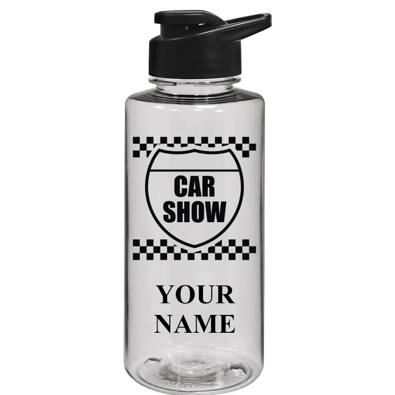 WATER BOTTLE 36OZ CLEAR