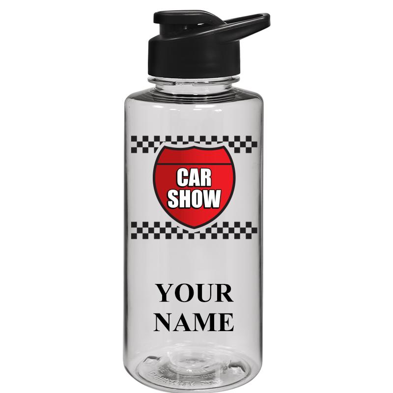 WATER BOTTLE 36OZ CLEAR