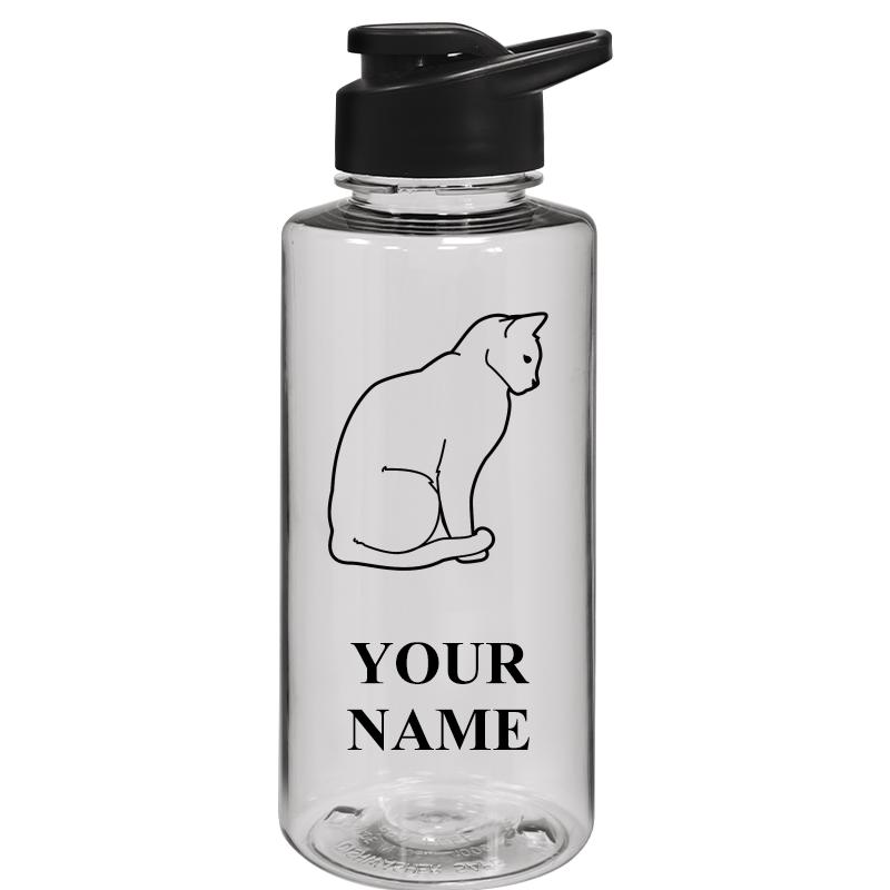 WATER BOTTLE 36OZ CLEAR