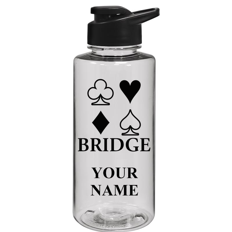 WATER BOTTLE 36OZ CLEAR