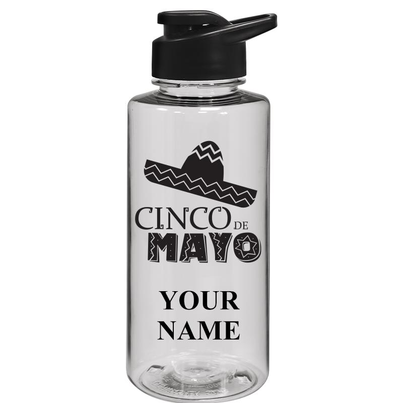 WATER BOTTLE 36OZ CLEAR