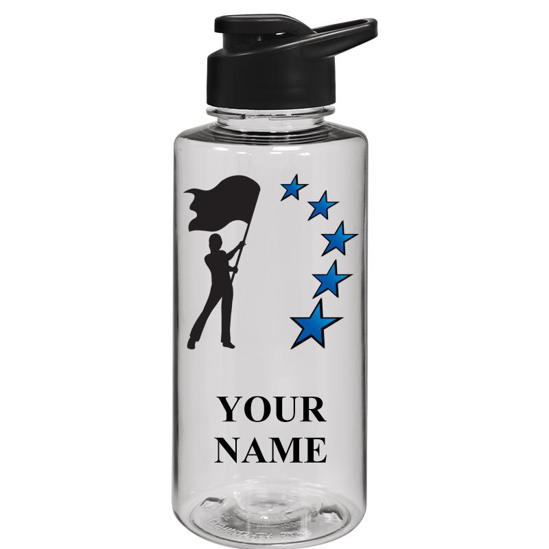 WATER BOTTLE 36OZ CLEAR