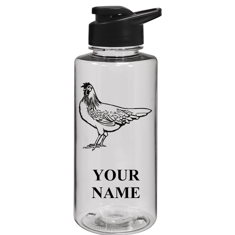 WATER BOTTLE 36OZ CLEAR