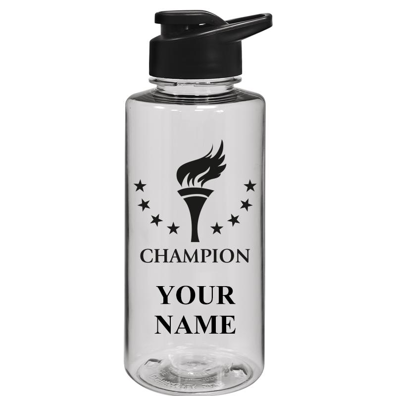 WATER BOTTLE 36OZ CLEAR