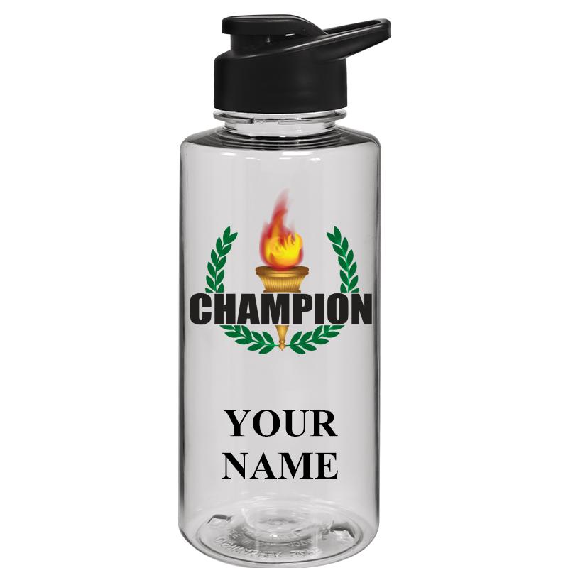 WATER BOTTLE 36OZ CLEAR