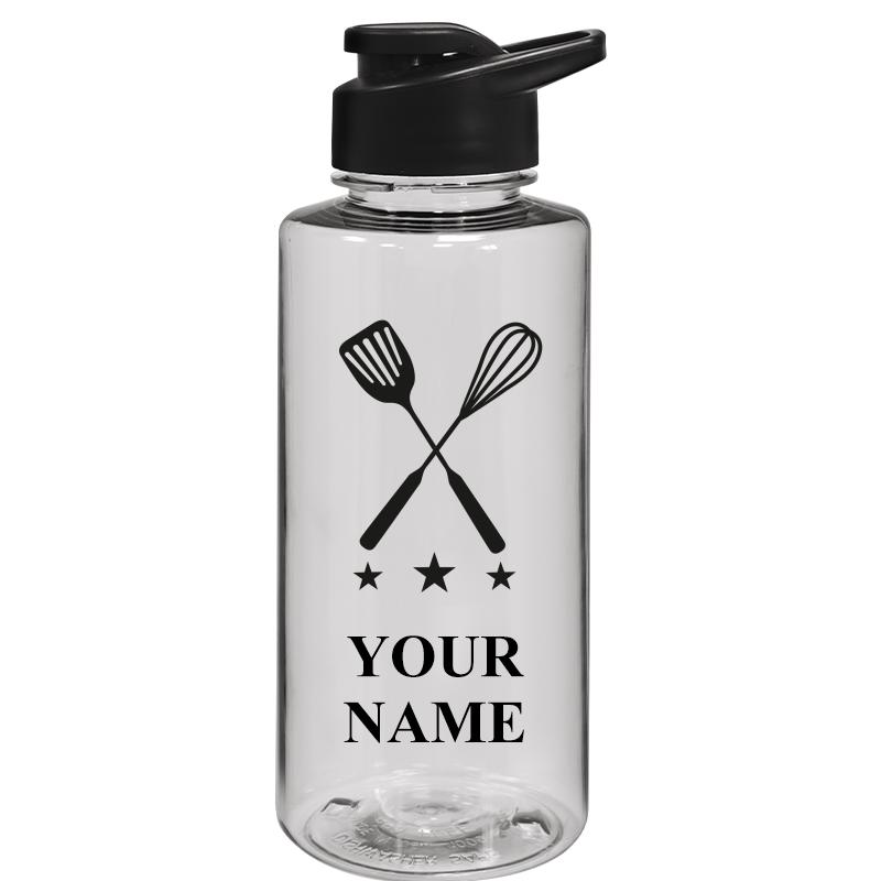 WATER BOTTLE 36OZ CLEAR