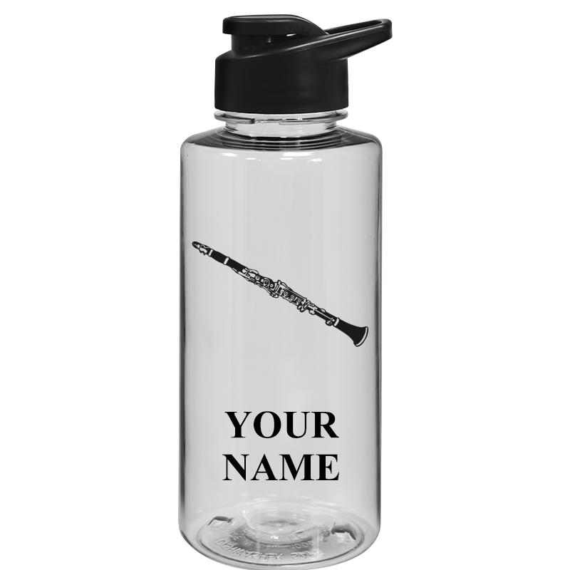 WATER BOTTLE 36OZ CLEAR