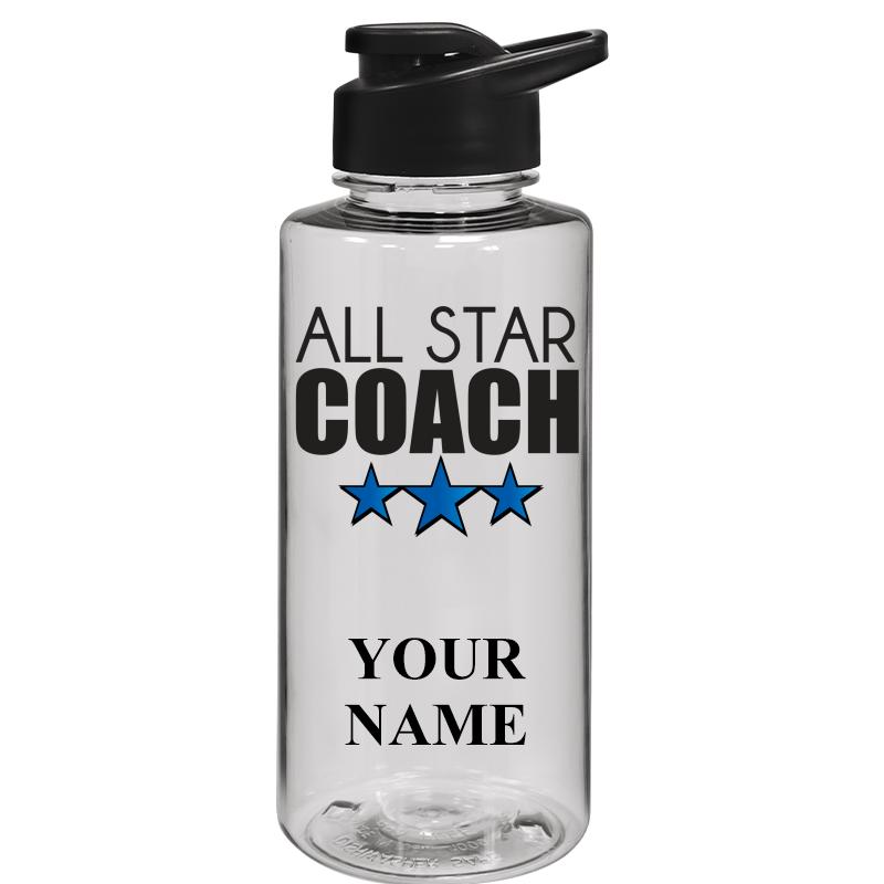 WATER BOTTLE 36OZ CLEAR