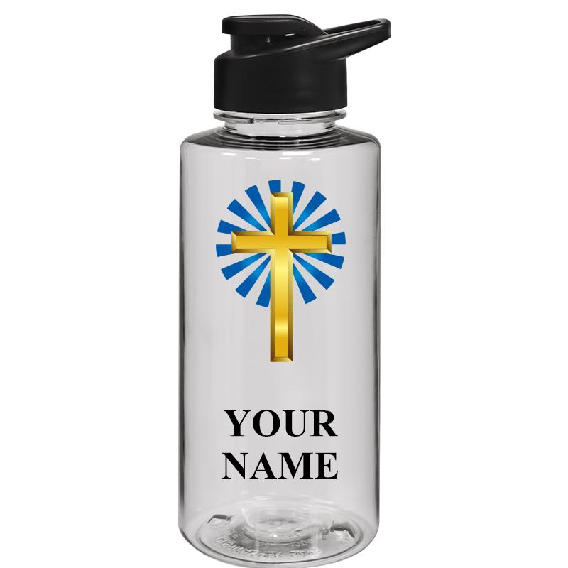 WATER BOTTLE 36OZ CLEAR