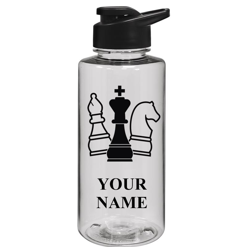 WATER BOTTLE 36OZ CLEAR