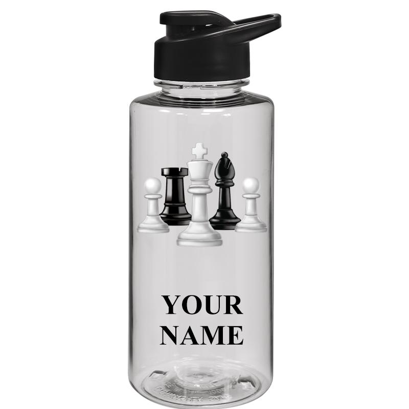 WATER BOTTLE 36OZ CLEAR
