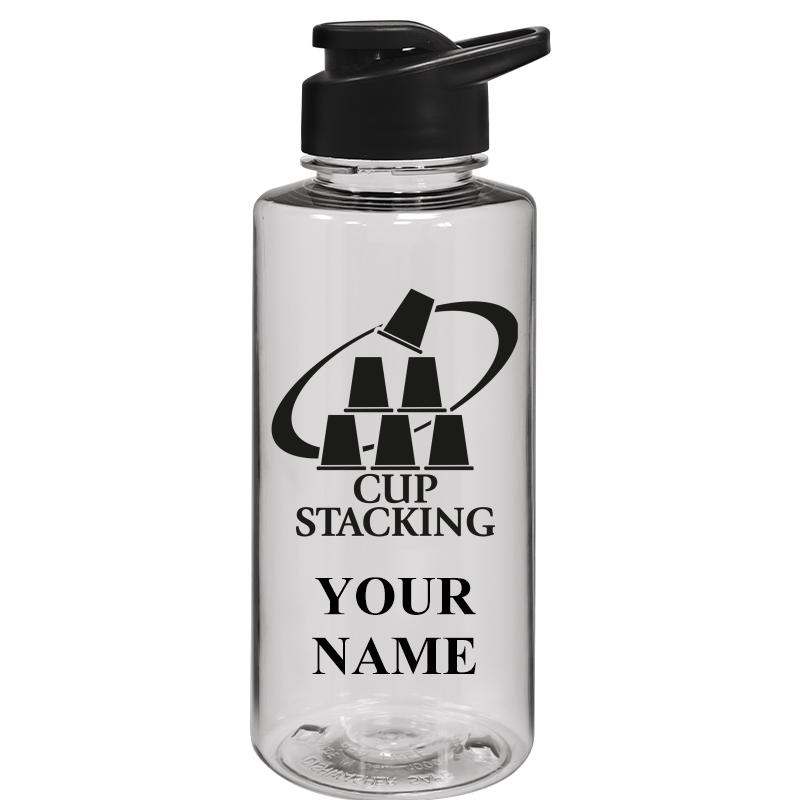 WATER BOTTLE 36OZ CLEAR