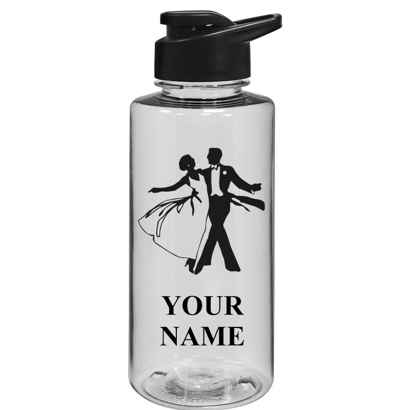 WATER BOTTLE 36OZ CLEAR