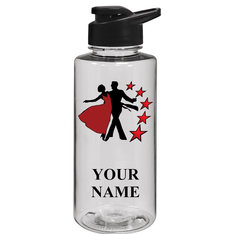 WATER BOTTLE 36OZ CLEAR