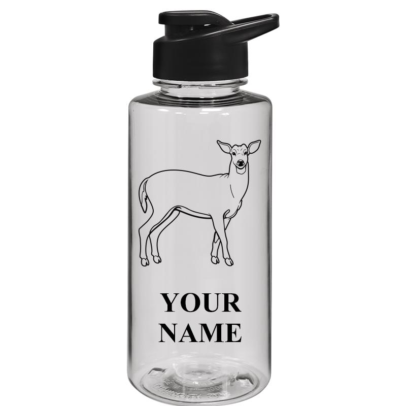 WATER BOTTLE 36OZ CLEAR