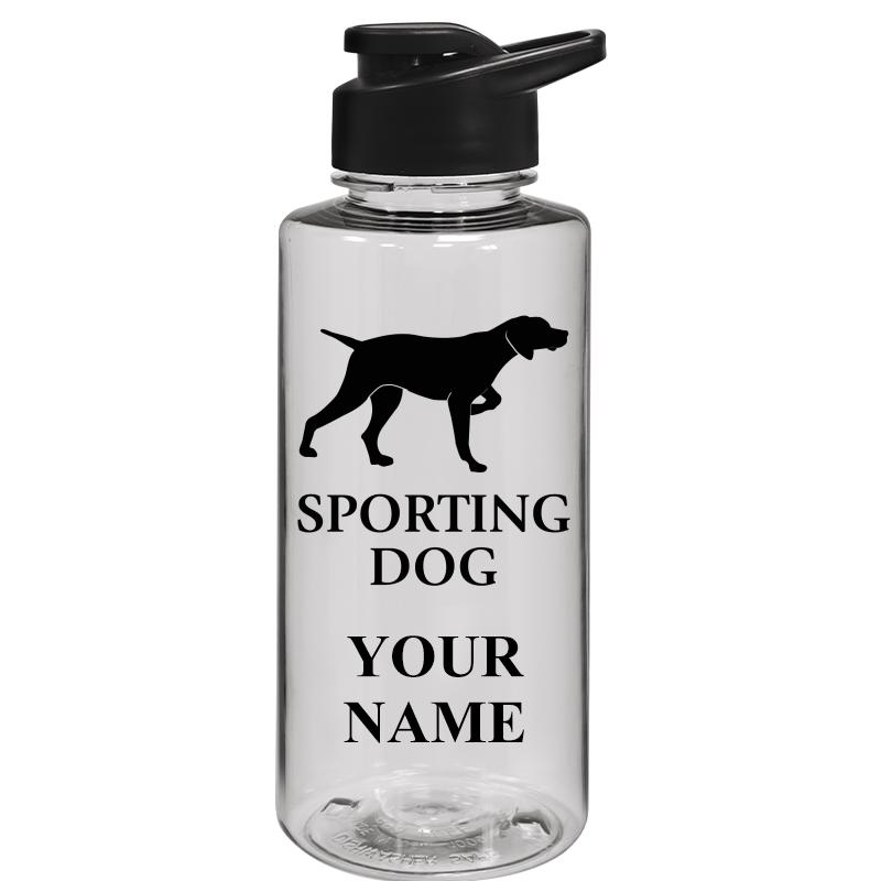 WATER BOTTLE 36OZ CLEAR